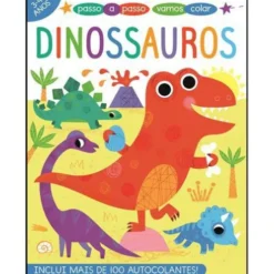 Passo a Passo, Vamos Colar: Dinossauros de Emma Smith