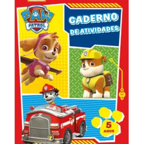 Patrulha Pata de Nickelodeon - Caderno de Atividade 5 Anos (3ª Edição)