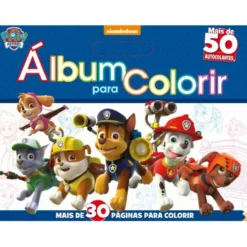 Patrulha Pata Álbum para Colorir de Nickelodeon - N.º 16