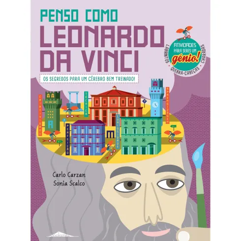Penso Como Leonardo da Vinci de Sonia Scalco