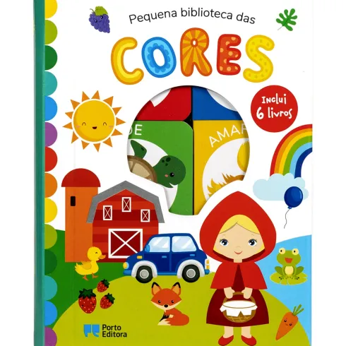 Pequena Biblioteca das Cores - Inclui 6 Livros