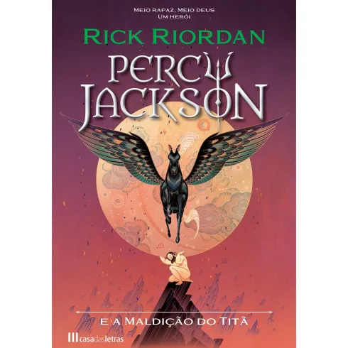 Percy Jackson e a Maldição do Titã de Rick Riordan - Livro 3
