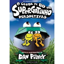Perspetivas - o Clube de BD do Supergatinho 2 de Dav Pilkey - Marcador Infantis e Juvenis