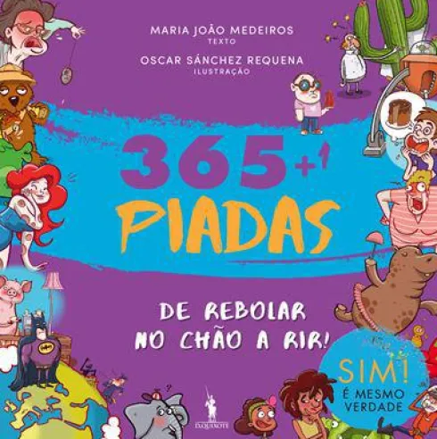 365+1 Piadas de Rebolar no Chão a Rir de Maria João Medeiros