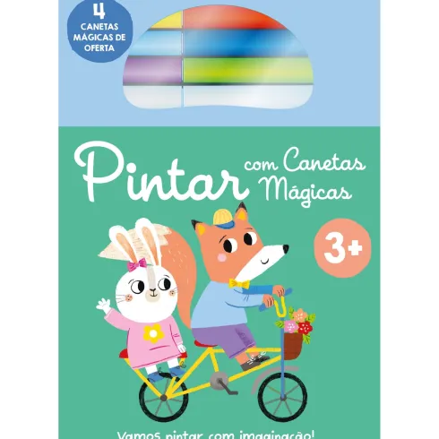 Pintar com Canetas Mágicas - Raposa 3+ de Yoyo Books
