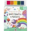 Pintar com os Dedos - Unicórnios e Amigos