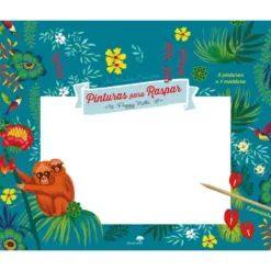 Pinturas para Raspar - Florestas Encantadas de Peggy Nille