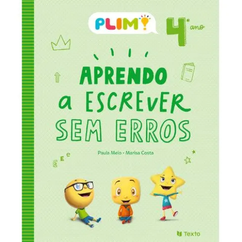 PLIM! Aprendo a Escrever sem Erros 4.º Ano