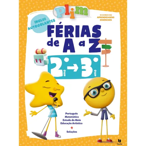 Plim! Férias 2.º Ano 2023 - Férias
