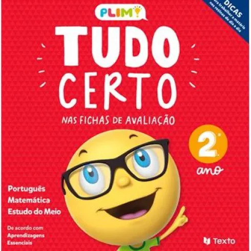 Plim! Tudo Certo nas Fichas de Avaliação - 2.º Ano
