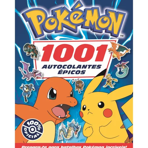 Pokémon: 1001 Autocolantes Épicos de The Pokémon Company