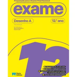 Preparação Para O Exame Final Nacional - Desenho A - 12.º Ano de Fátima Rita Moura