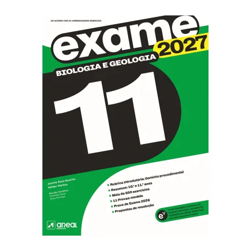 Preparar O Exame Nacional 2027-Biologia E Geologia- 11.º Ano de Livro
