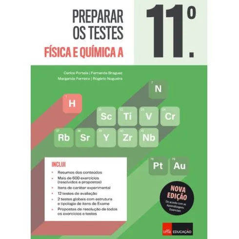 Preparar os Testes Fisica e Quimica 11