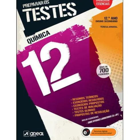 Preparar os Testes - Química 12 - 12.º Ano