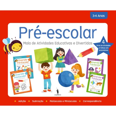 Pré-Escolar - Mala de Atividades Educativas e Divertidas de Vários Autores