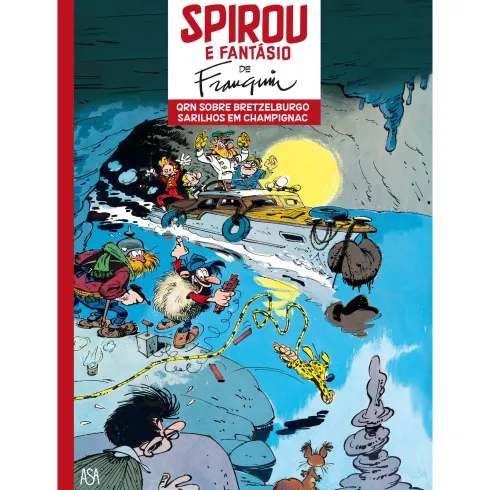 QRN Sobre Bretzelburgo | Sarilhos em Champignac de André Franquin - Spirou e Fantásio N.º 8