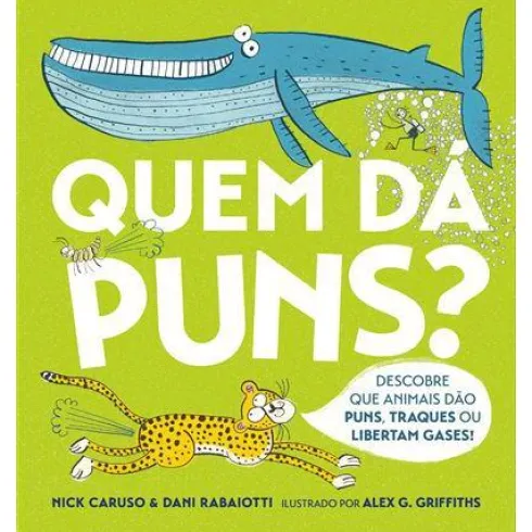 Quem Dá Puns? de Nick Caruso e Dani Rabaiotti
