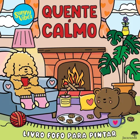 Quente e Calmo (Livro de Colorir)