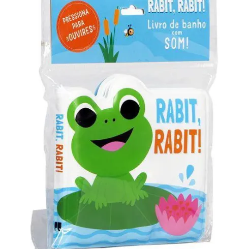Rabit, Rabit! - Livro de Banho com Som