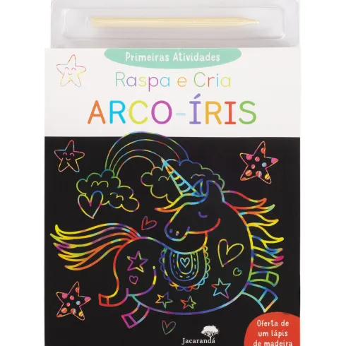 Raspa e Cria Arco-Íris - Primeiras Atividades