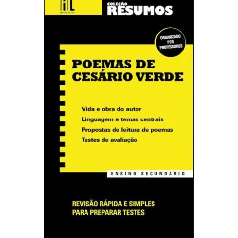 Resumos: Poemas - 11.º Ano de Cesário Verde