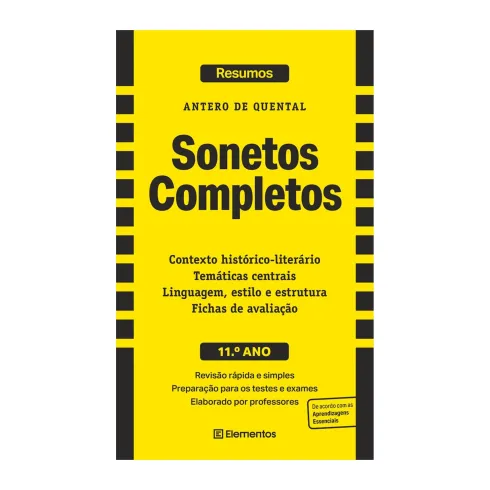 Resumos - Sonetos Completos 11.º Ano