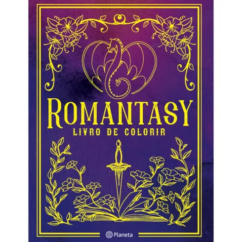 Romantasy - Livro de Colorir de Ana Bidault