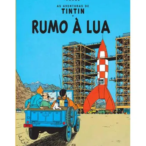 Rumo à Lua de Hergé