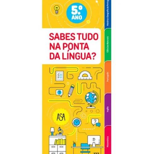 Sabes Tudo na Ponta da Língua - 5.º Ano