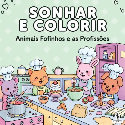 Sonhar e Colorir: Animais Fofinhos e os Desportos de André Nicolau