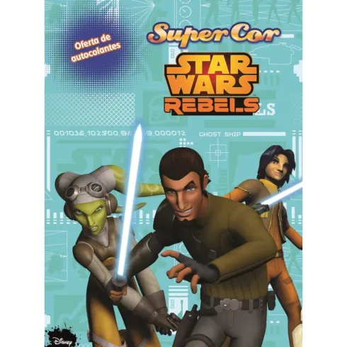 Star Wars Rebels - Autocolantes Super Cor
