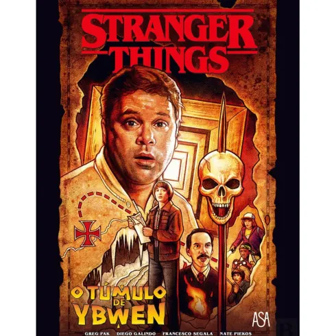 Stranger Things - O Túmulo de Ybwen de Greg Pak, Diego Galindo, Francesco Segala e Nate Piekos