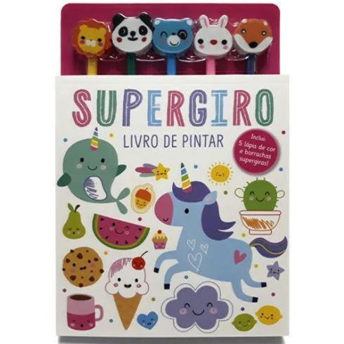 Supergiro - Livro de Pintar