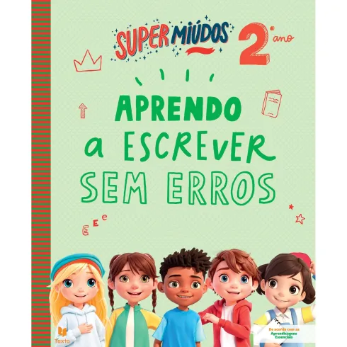 Supermiúdos - Aprendo a Escrever sem Erros - 2º Ano