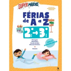 Supermiúdos Férias de A A Z 2.º Ano - 3º Ano