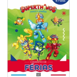 Superthings: Rivals Of Kaboom: Caderno De Férias 6-7 Anos de Magicbox