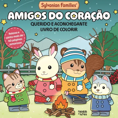 Sylvanian Families: Amigos do Coração: Livro de Colorir de Livro