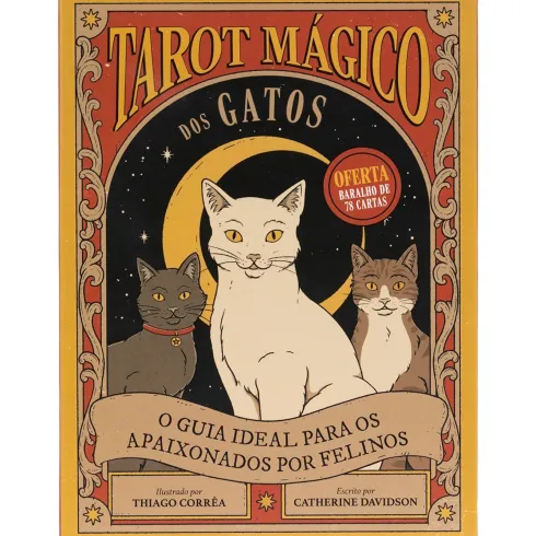 Tarot Mágico Dos Gatos de Catherine Davidson