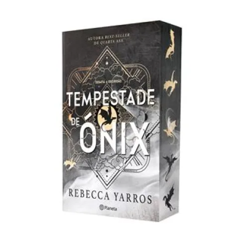 Tempestade de Ónix de Rebecca Yarros - Edição Especial (Sprayed Edges)