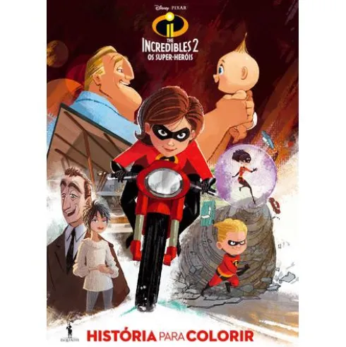 The Incredibles 2 - História para Colorir