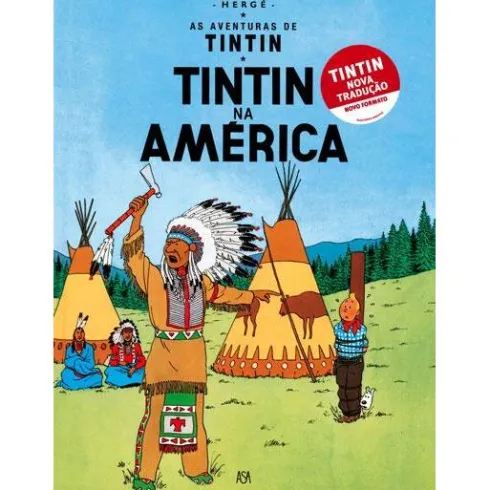 Tintin na América de Hergé