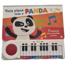 Toca Piano com o Panda
