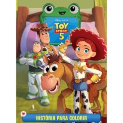 Toy Story 5: História Para Colorir de Disney