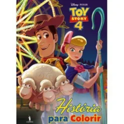 Toy Story 4 - História para Colorir de Vários Autores