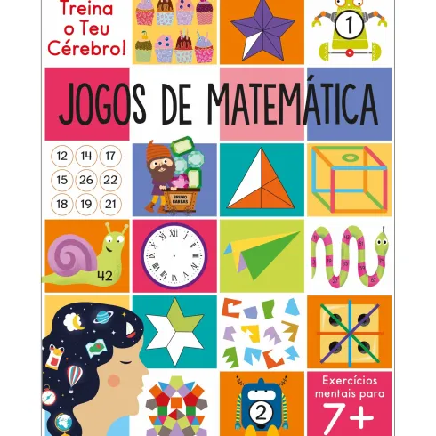 Treina o Teu Cérebro! Jogos de Matemática de Alex Howe E Elizabeth Golding