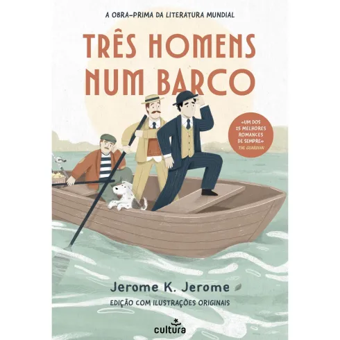 Três Homens Num Barco de Jerome K. Jerome