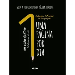 Uma Página por Dia - Capa Preta de Adam J. Kurtz