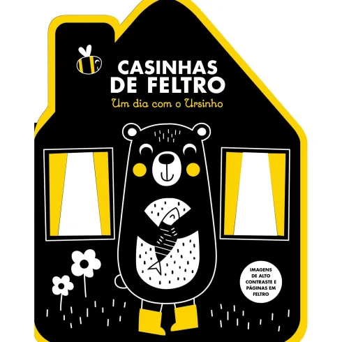 Um Dia Com O Ursinho de Casinhas De Feltro