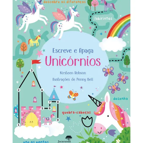 Unicórnios - Escreve E Apaga de Kirsteen Robson, Penny Bell